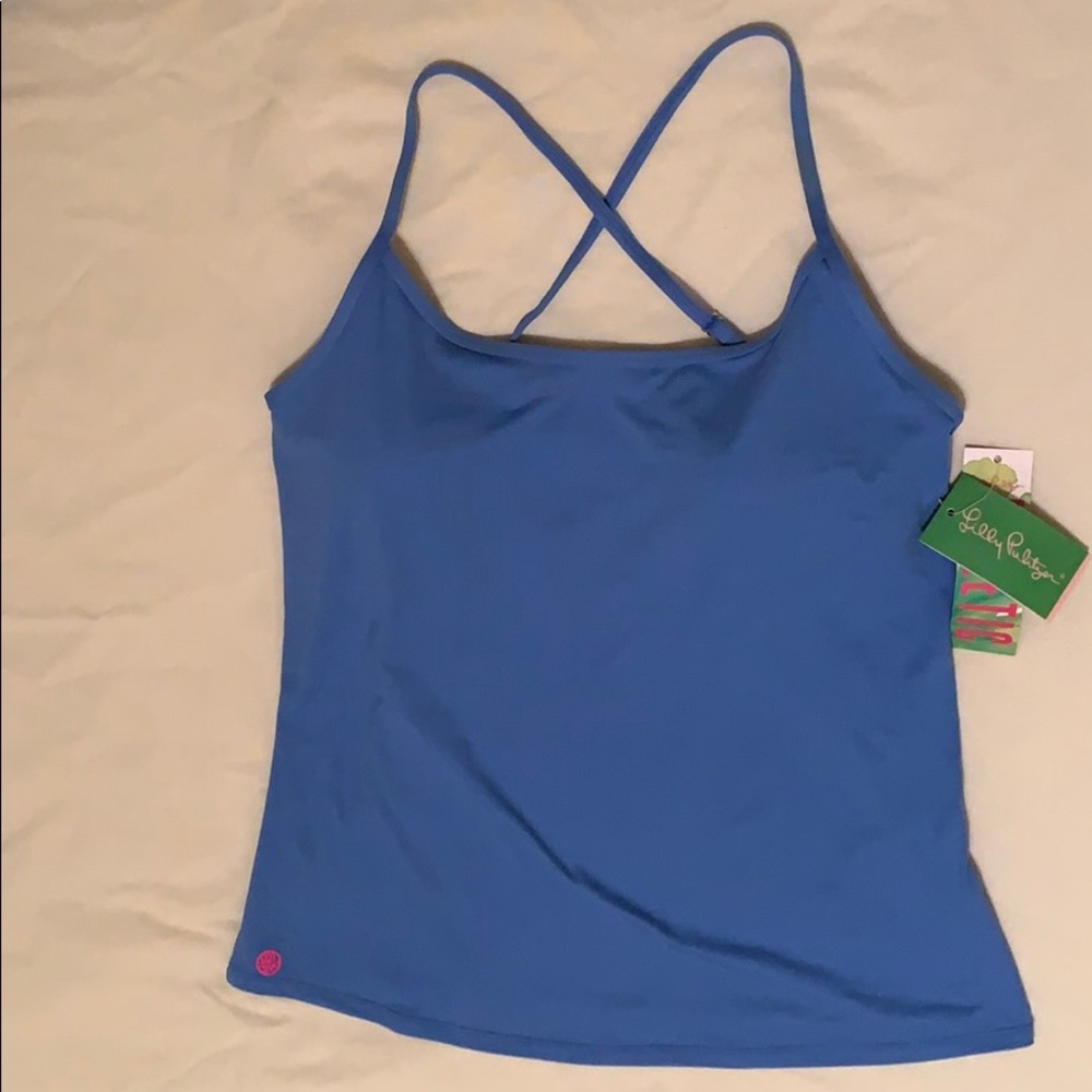Lilly Pulitzer tank top with built in bra